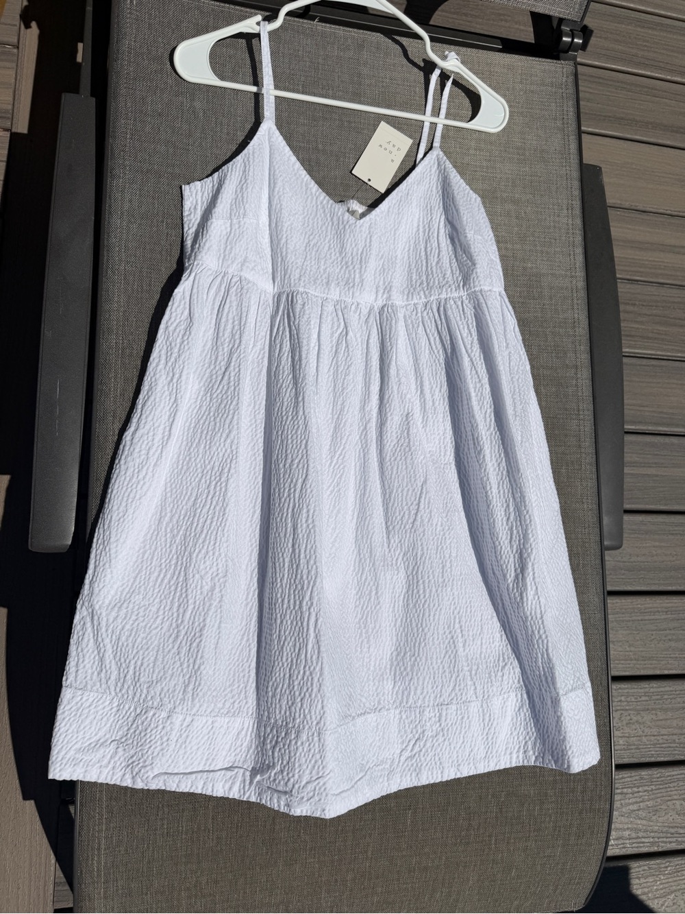 NWT a new day Target White Spaghetti Strap Sundress